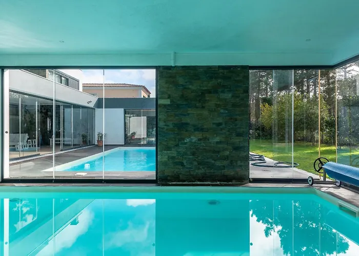 Lux Villa With Heated Indoor Pool At Aroeira Sea & Golf Resort - Lisbon